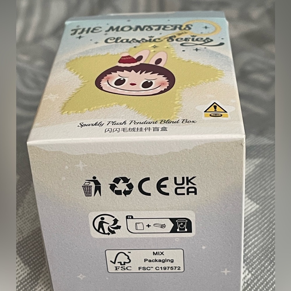 NEW THE MONSTERS LABUBU PATO Classic Series Sparkly plush pendant blind box Xmas - Picture 5 of 14